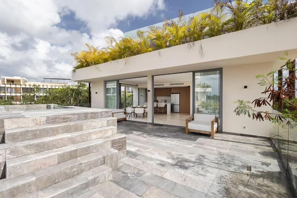 Stunning 2 Bd Mistiq Ph Rooftop Private Pool Tulum Apartment